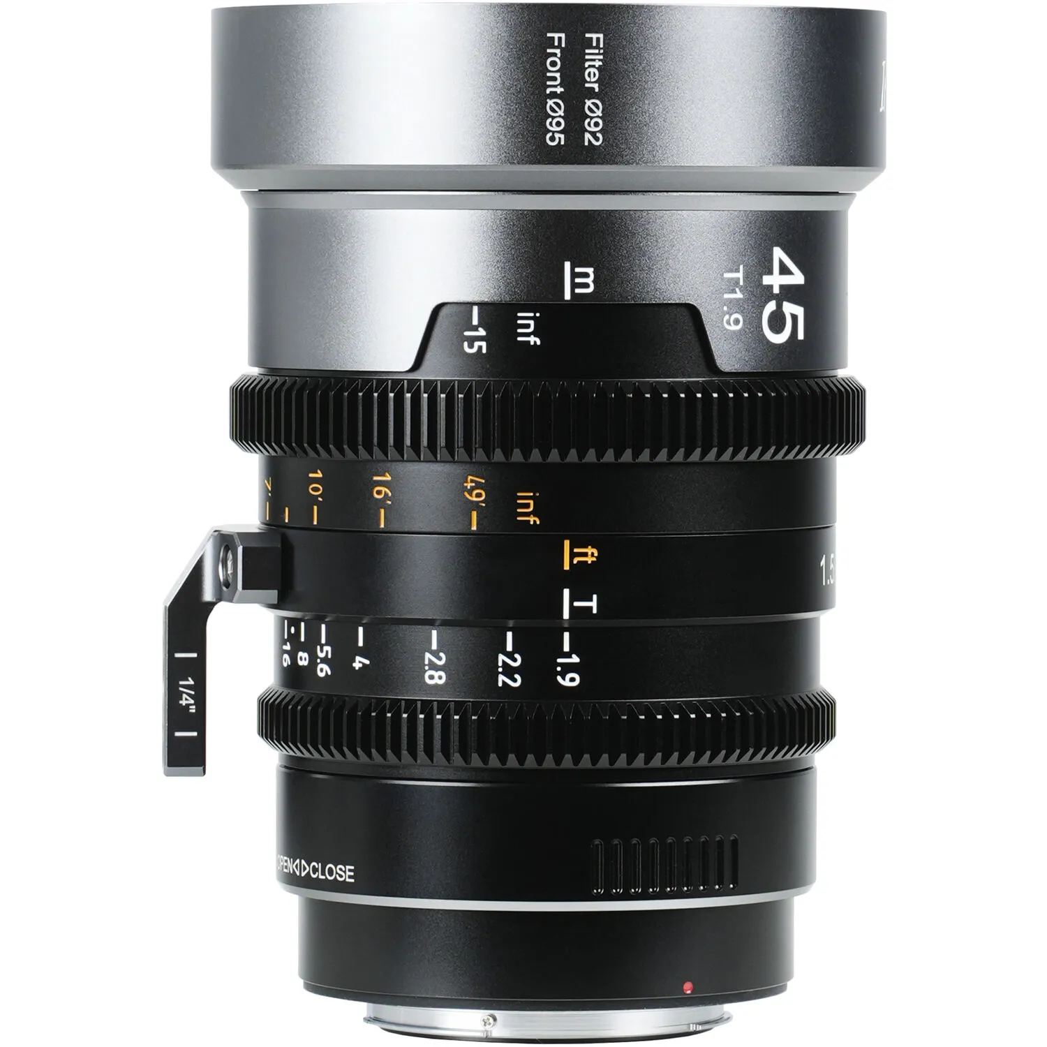 Sirui IronStar 45mm T1.9 Anamorphic 1.5x Lens (ARRI PL/Canon EF, Neutral)