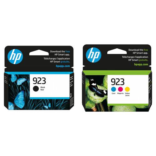 HP 923 4-Color OfficeJet Pro Ink Cartridge Kit