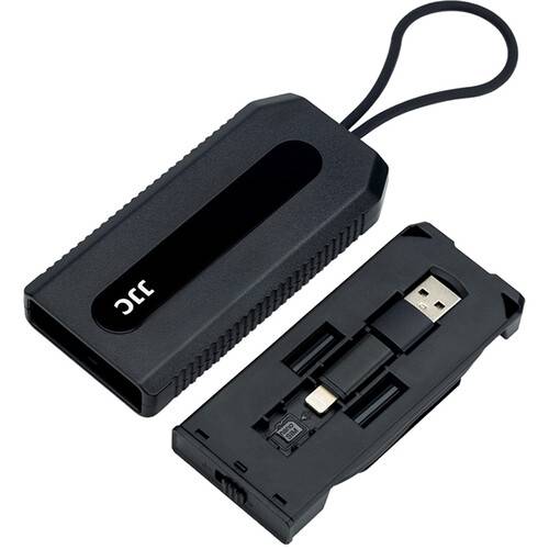 JJC MCK-CS1 Multi-Functional Data Cable Set with Storage Case (Black)