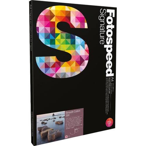 Fotospeed Smooth Cotton Inkjet Paper (8.25 x 11.5", 25 Sheets)