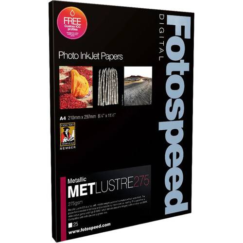 Fotospeed Metallic Luster Inkjet Paper (17" x 99' Roll)
