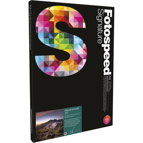 Fotospeed Natural Smooth Inkjet Paper (8.25 x 11.5", 25 Sheets)