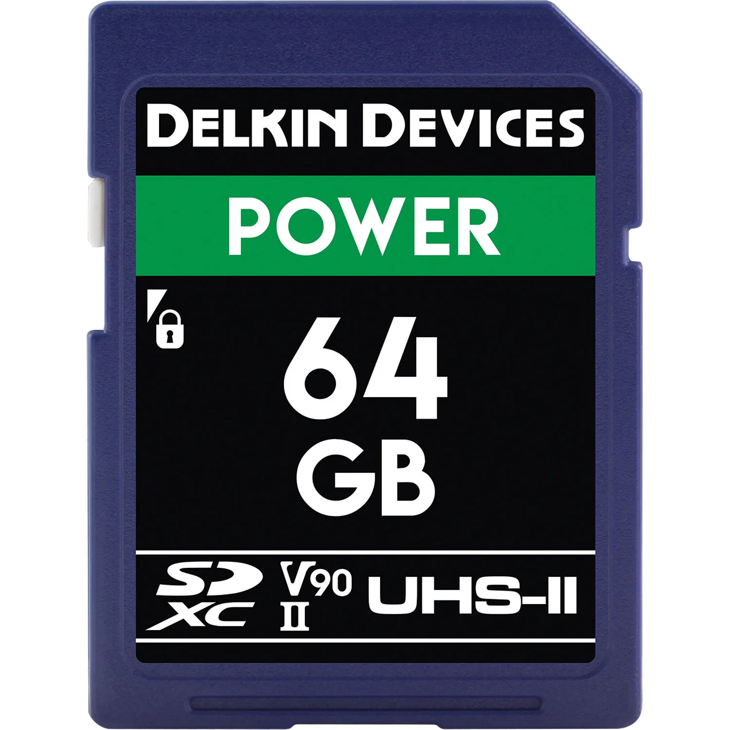 Delkin Devices 64GB POWER UHS-II SDXC Memory Card (2-Pack)