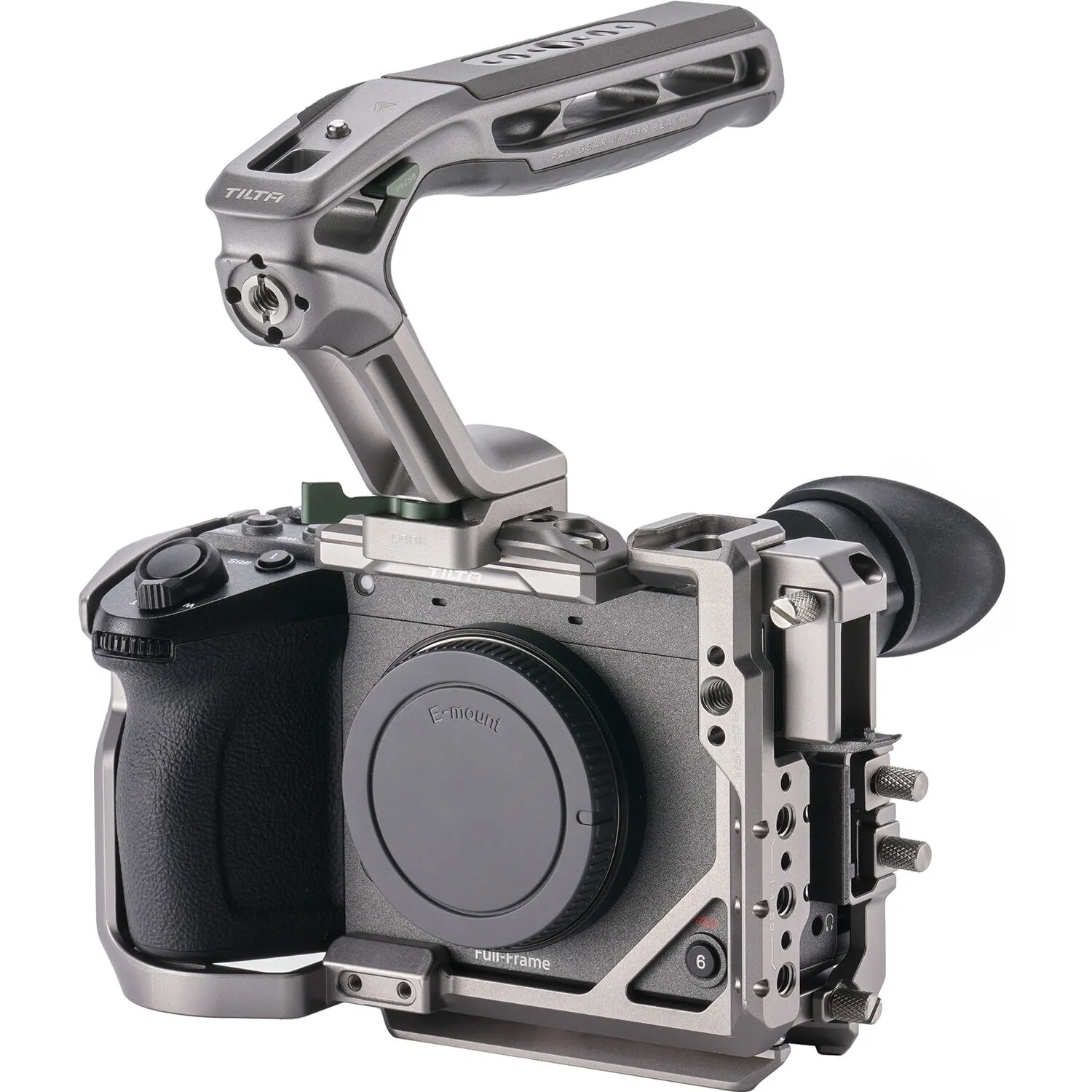 Tilta Full Camera Cage Base Kit for Sony FX2 (Titanium Gray)