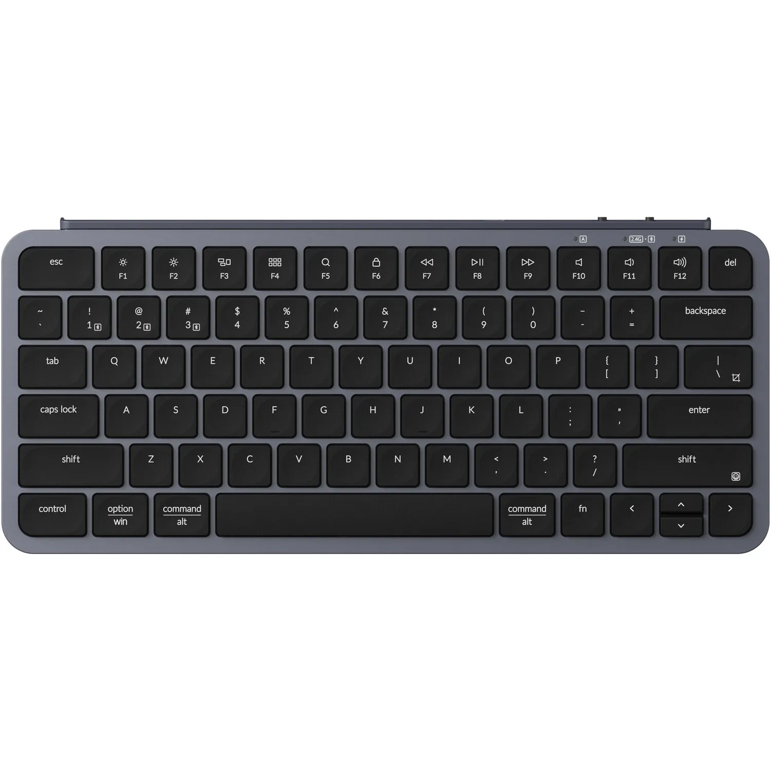 Keychron B1 Pro Ultra-Slim Wireless Keyboard (Space Gray)