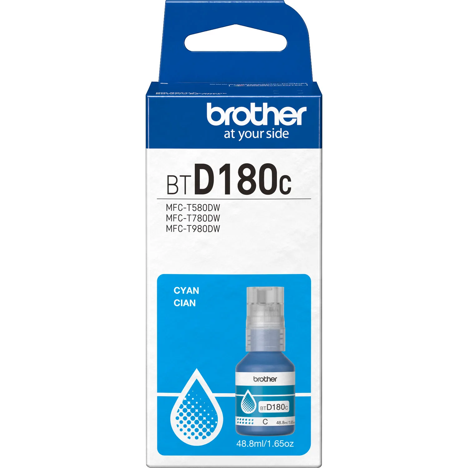 Brother INKvestment Tank High-Yield Cyan Ink Bottle