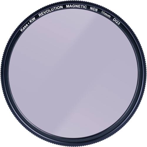 Kase KW Revolution Plus Magnetic ND Filter (58mm, 3-Stop, Blue)