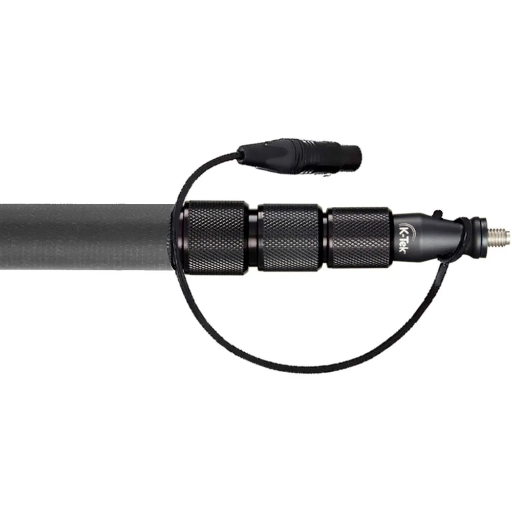 K-Tek KC88CC Indie 4-Section Carbon Composite Boompole (Cabled, 7.3')