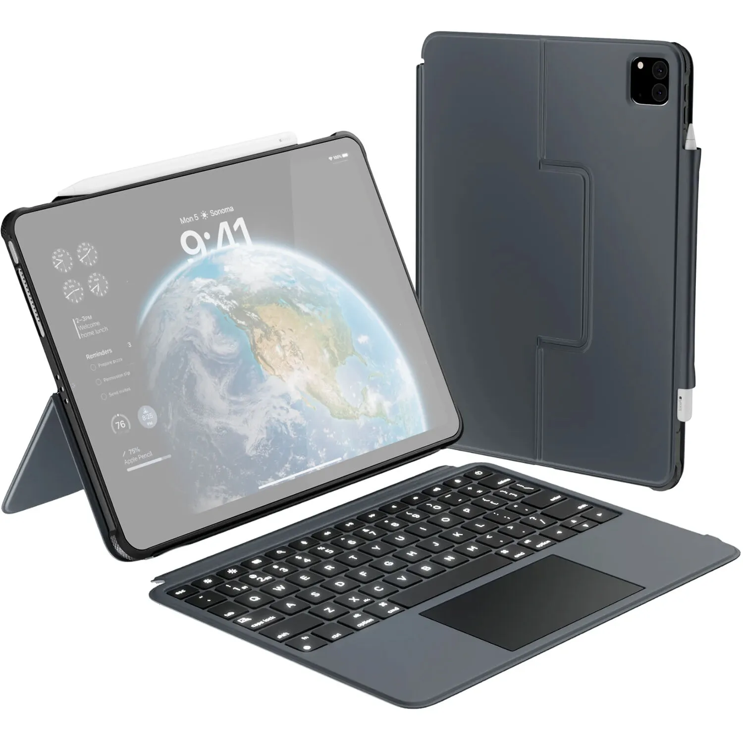 Macally Keyboard Case for 13" iPad Pro