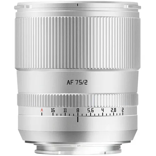 TTArtisan AF 75mm f/2 Lens (Sony E, Silver)