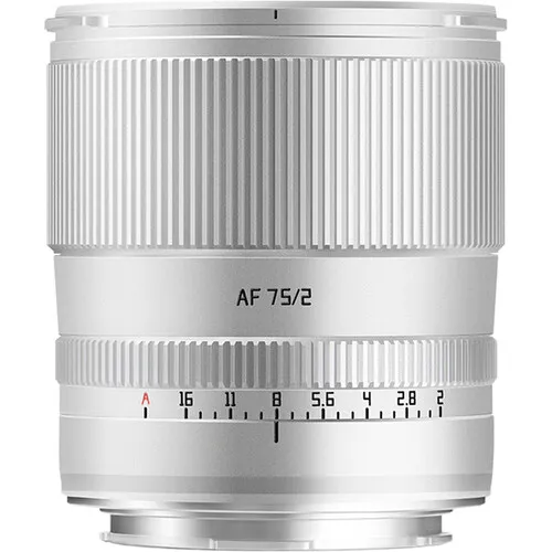 TTArtisan AF 75mm f/2 Lens (L-Mount, Silver)
