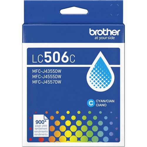 Brother LC506 Standard Yield Ink Cartridge (Cyan)