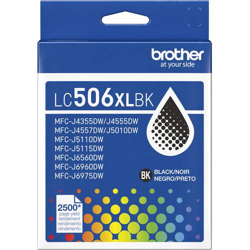 Brother LC506 High Yield Ink Cartridge (Black)