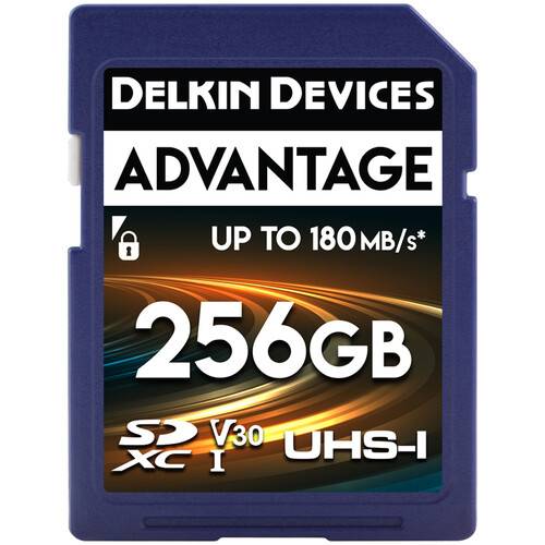 Delkin Devices 256GB ADVANTAGE UHS-I SDXC Memory Card (2-Pack)