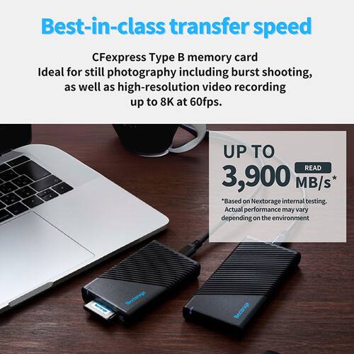 Nextorage 1TB NX-B3SE Series CFexpress 4.0 Type B Memory Card