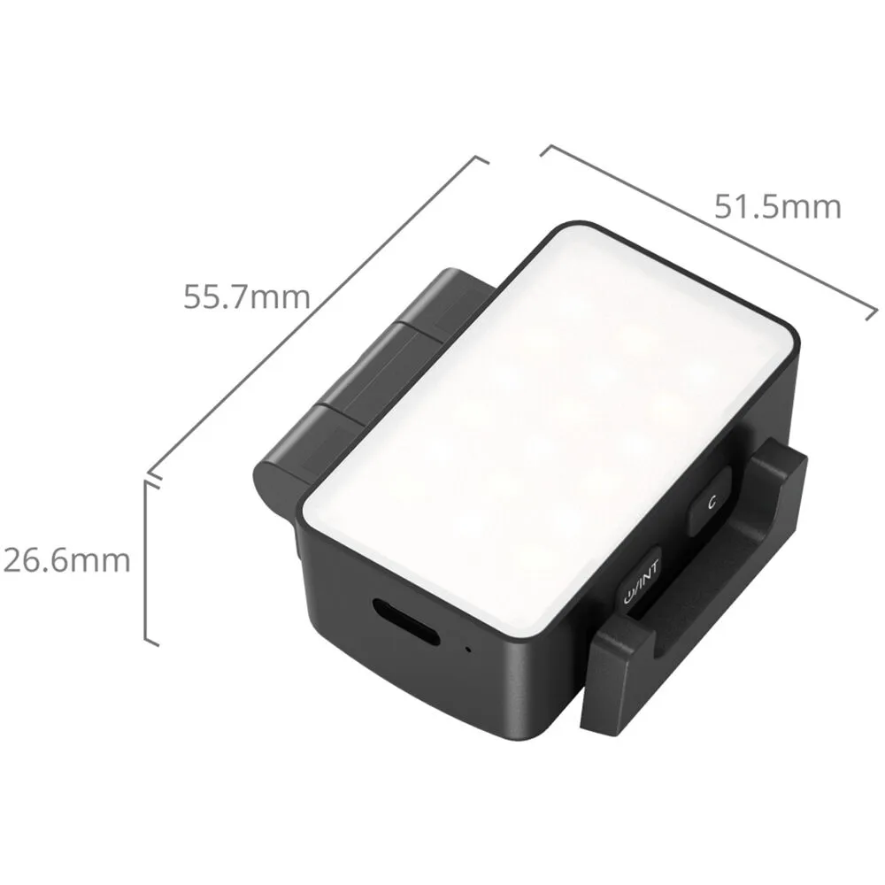 SmallRig RGBWW LED Video Light for DJI Osmo Pocket 3 / Xtra Muse