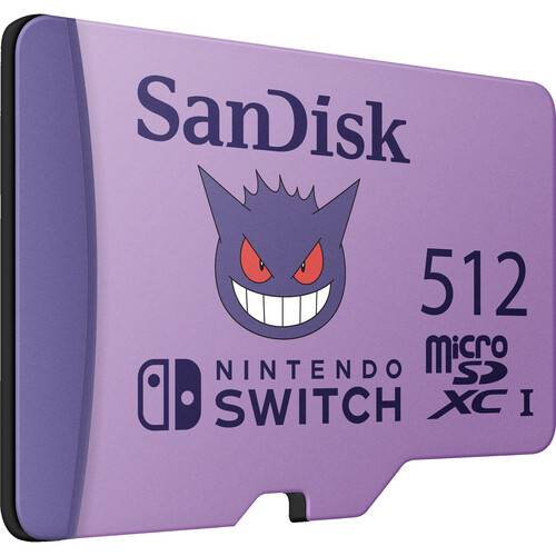 SanDisk 512GB Pokémon UHS-I microSDXC Memory Card