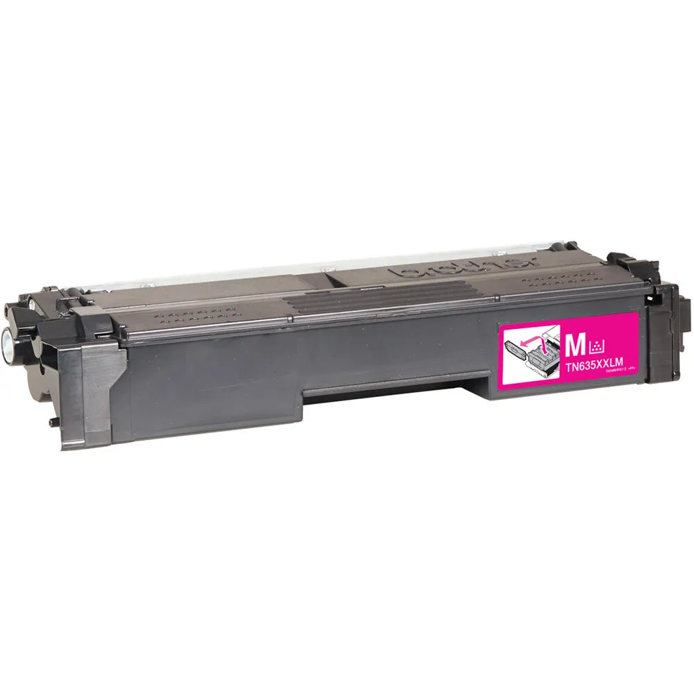 Brother Genuine Super High Yield TN635XXL Toner (6500 Page Yield, Magenta)