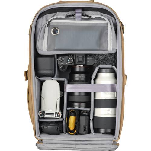 Vanguard VEO Metro Backpack (Beige, 25L)