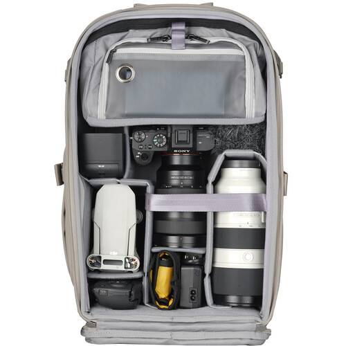 Vanguard VEO Metro Backpack (Cream, 25L)