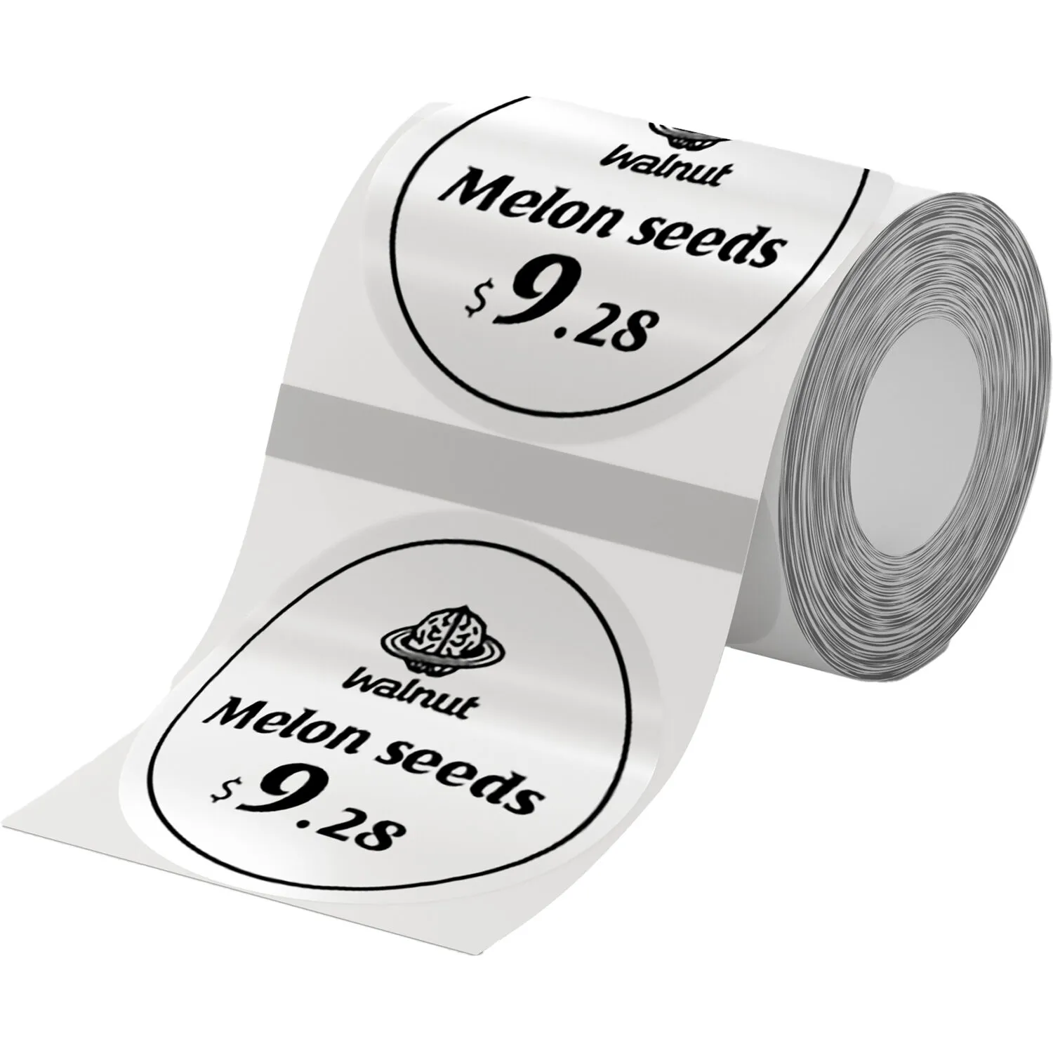 NIIMBOT Thermal Gap Paper Roll (150 White 1.97 x 1.97" Round Labels)