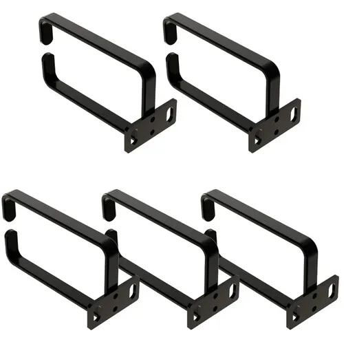 IOGEAR GRCMH57 Cable Management Ring (1 RU, 3.9 x 2.3", 5-Pack)