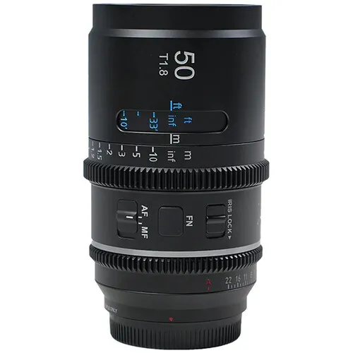 Sirui Astra Series T.18 1.33x 50mm Full-Frame Anamorphic Lens (Sony E, Blue Flares)