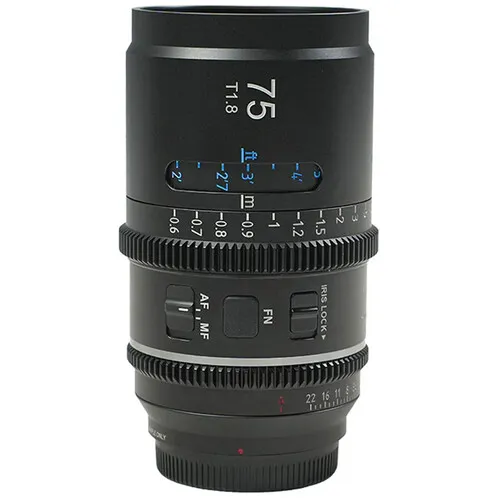 Sirui Astra Series T1.8 1.33x 75mm Full-Frame Anamorphic Lens (Sony E, Blue Flares)