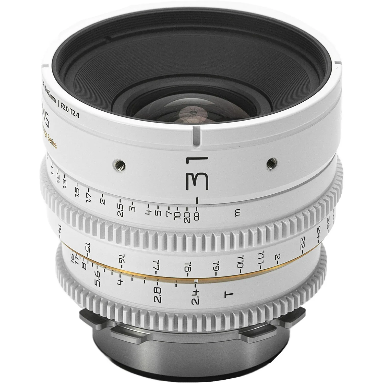 Dulens APO Mini Prime 31mm T2.4 Lens (ARRI PL, White)