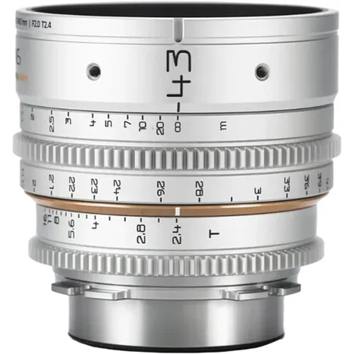 Dulens APO Mini Prime 43mm T2.4 Lens (ARRI PL, White)