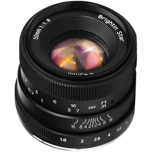 Brightin Star 50mm f/1.8 Lens (Sony E)