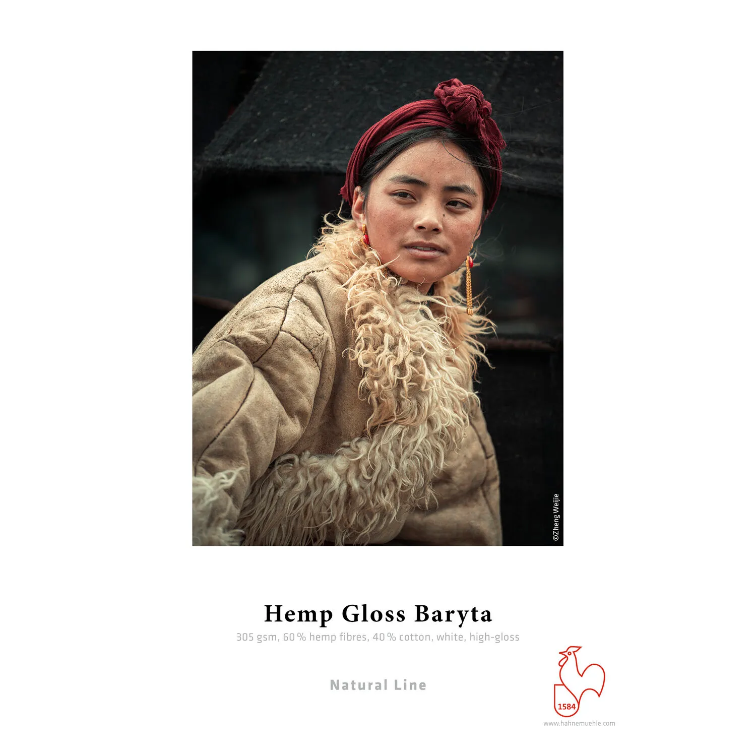 Hahnemuhle Hemp Gloss Baryta Paper (17" x 39' Roll)