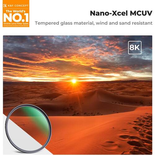 K&F Concept Nano-X Series HD MCUV Filter (43mm)