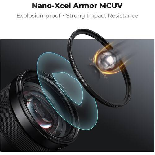 K&F Concept Nano-X Series Explosive-Proof MCUV Filter with Green Coating (46mm)