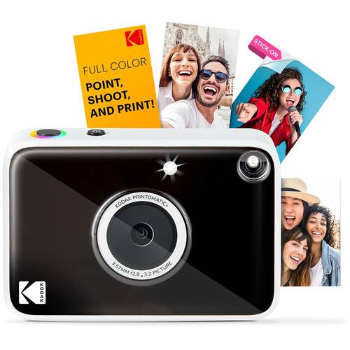 Kodak PRINTOMATIC+ 10MP Instant Digital Camera (Black)