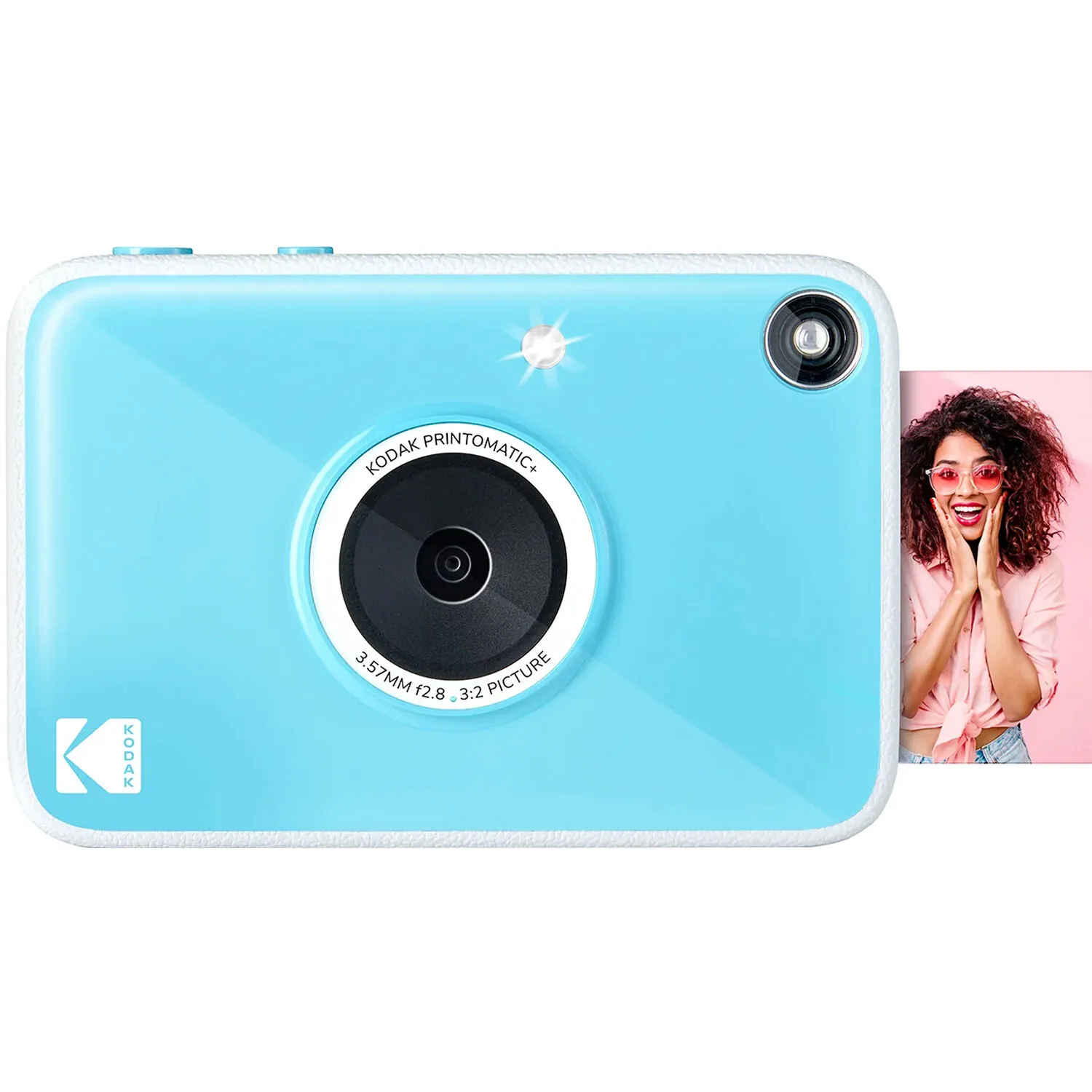 Kodak PRINTOMATIC+ 10MP Instant Digital Camera (Blue)