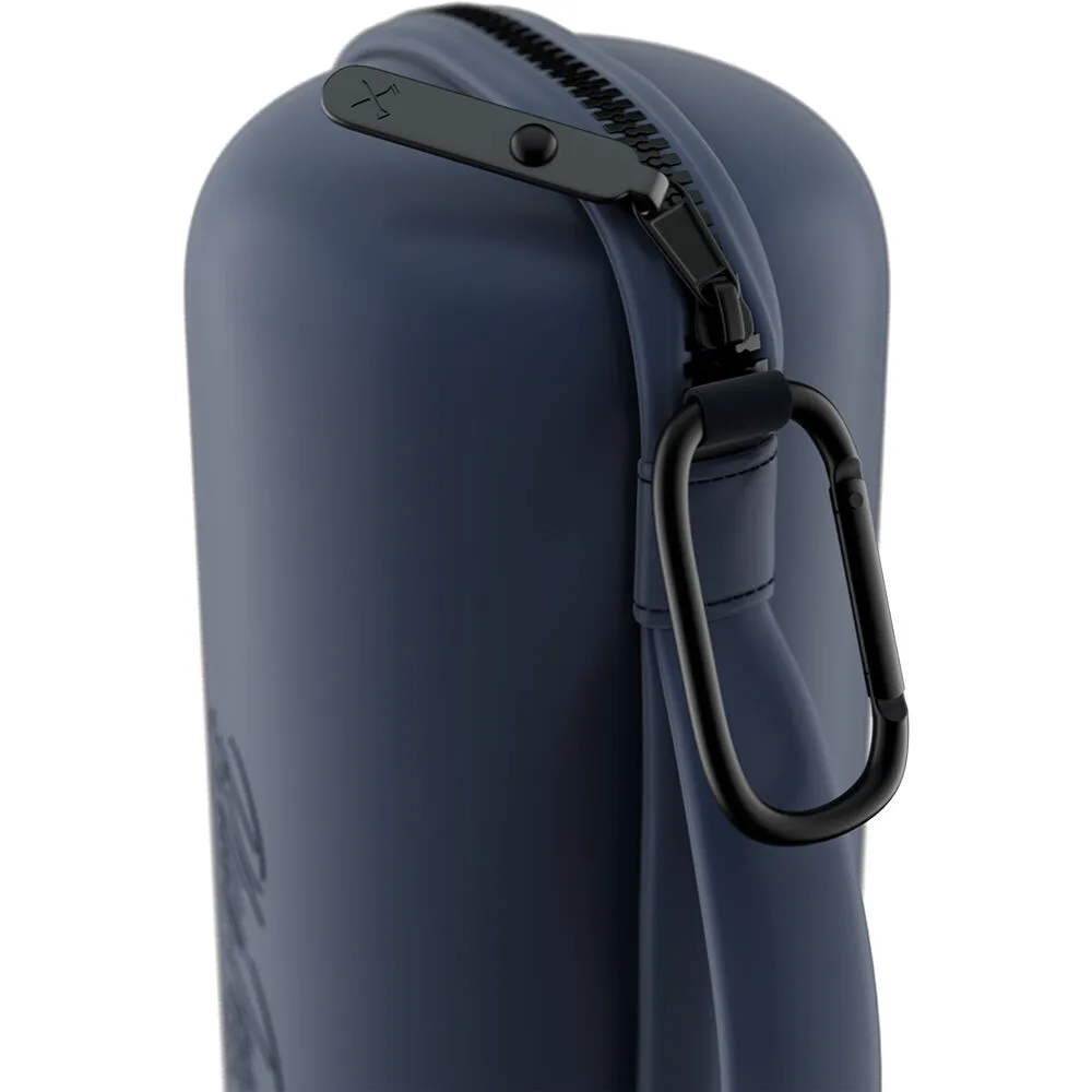 Blue Tees Golf Player+ Hard-Shell Case (Navy Blue, Clamshell Packaging)