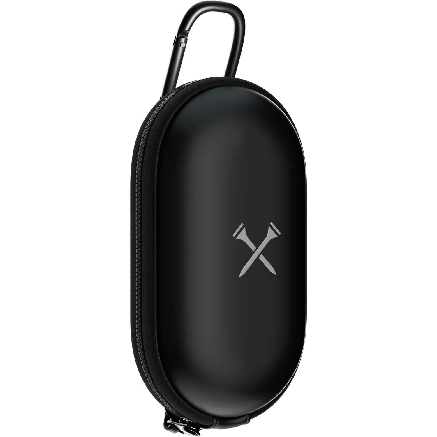 Blue Tees Golf Ringer Hard-Shell Case (Black, Clamshell Packaging)