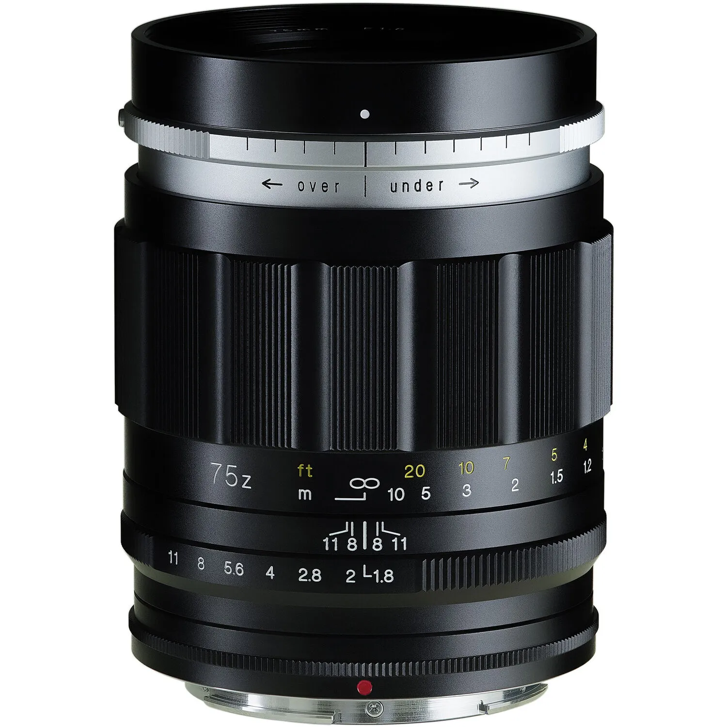 Voigtlander Portrait Heliar 75mm f/1.8 Aspherical Lens (Nikon Z)