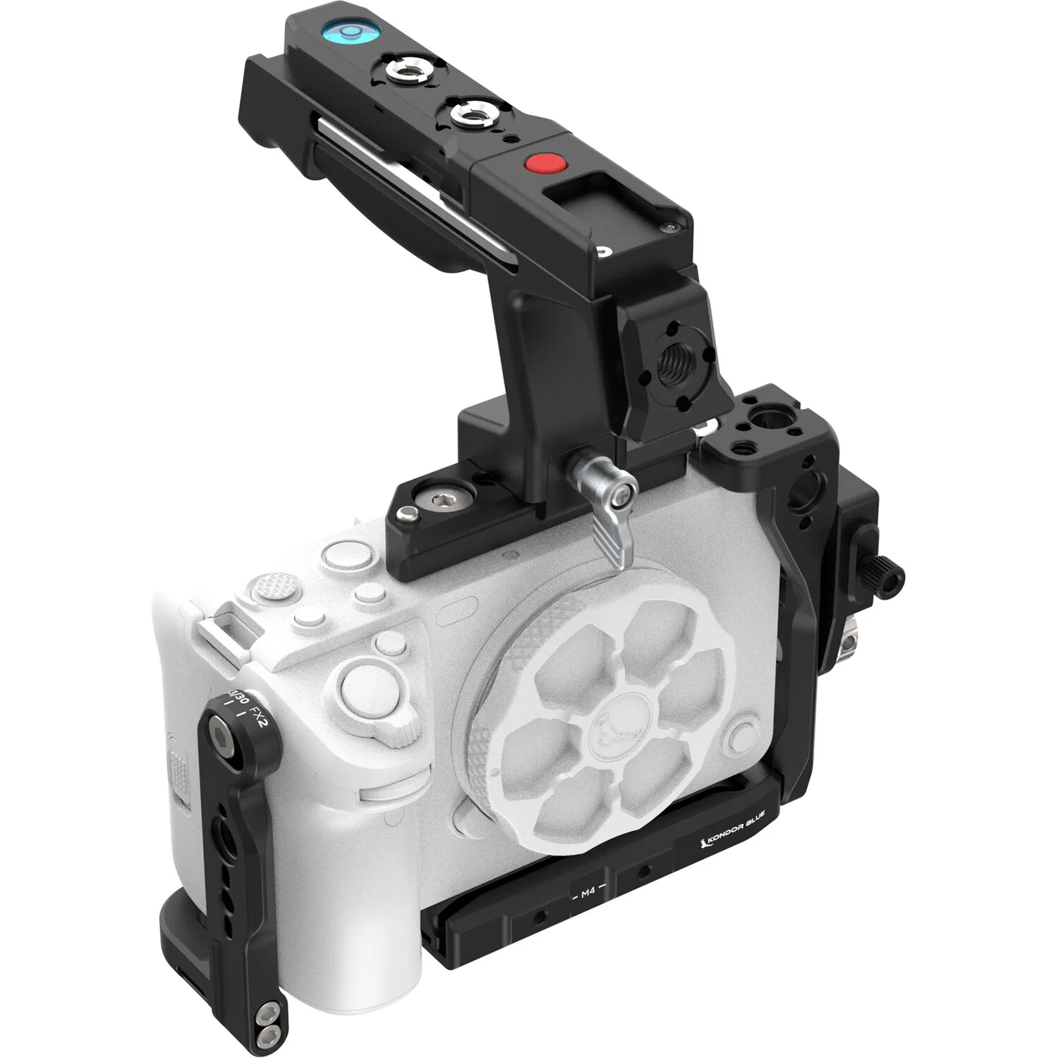 Kondor Blue Hybrid Cage with Top Handle for Sony FX3 and FX30 (Raven Black)