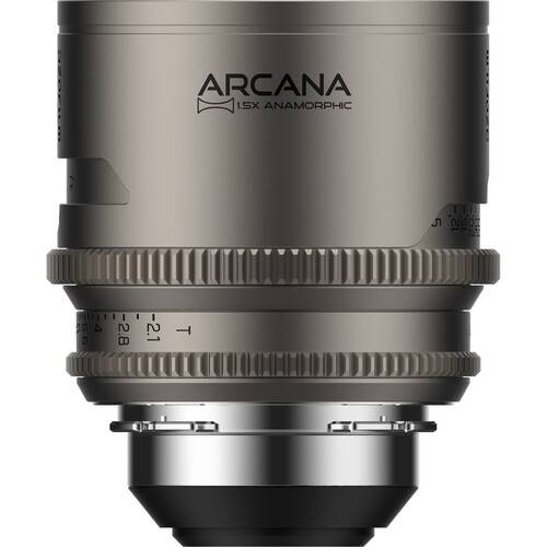 DZOFilm Arcana Anamorphic Prime 3-Lens Kit (ARRI PL, Titanium)