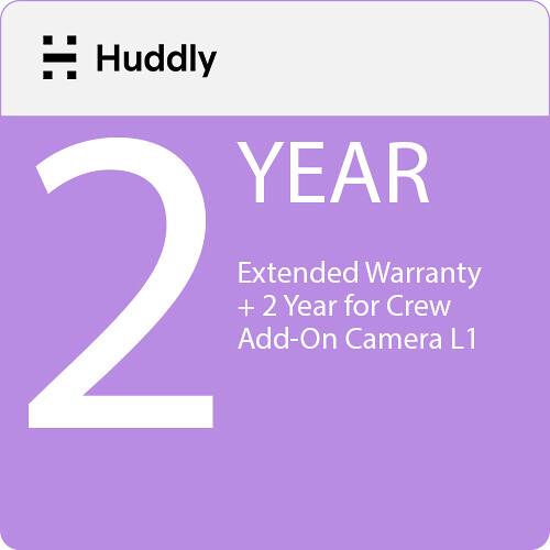 Huddly Extended Warranty + 2 Year for Crew Add-On Camera L1