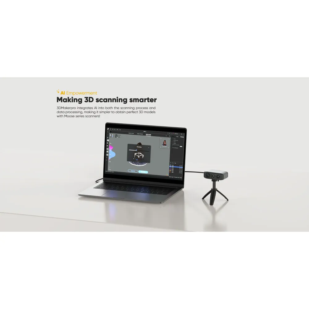 3DMakerPro Moose Premium 3D Scanner