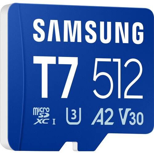 Samsung 512GB T7 UHS-I microSDXC Memory Card