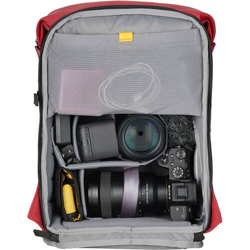 Vanguard VEO Lite B20L Backpack (Red, 20L)