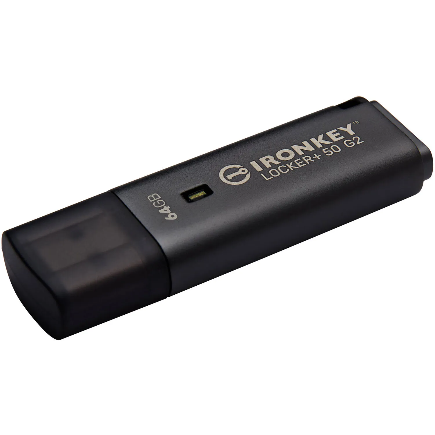 Kingston 64GB IronKey Locker+ 50 G2 USB-A 3.2 Gen 1 Flash Drive