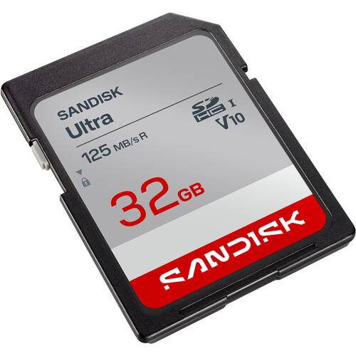 SanDisk 32GB Ultra UHS-I SDHC Memory Card