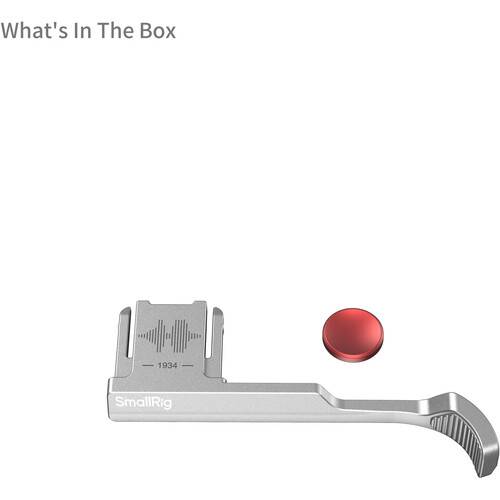 SmallRig Thumb Grip for FUJIFILM X-M5 (Silver, Version 2)