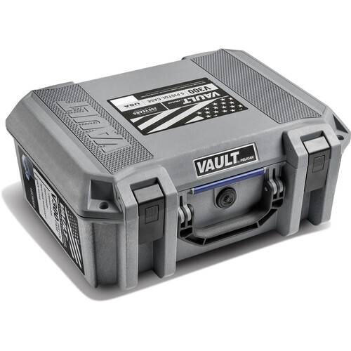 Pelican Vault V300PF5 Universal Five-Pistol Case (Limited Edition Gray for America's 250th Birthday)