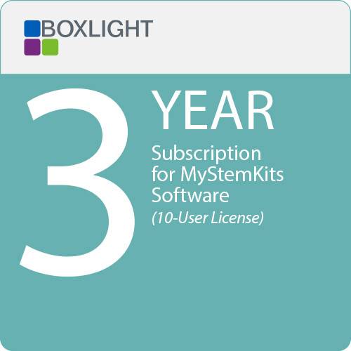 Boxlight MyStemKits Software (3-Year Subscription, 10-User License)
